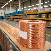Сетка медная 7x7x2 мм М3 ГОСТ 6613-86