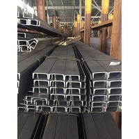 Швеллер нержавеющий 100x46x4,5 мм 10П 12Х18Н10Т ГОСТ 8240-97
